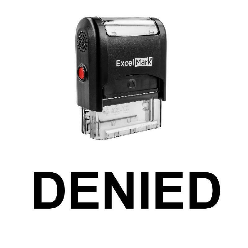 DENIED Stamp - Self-Inking / Black