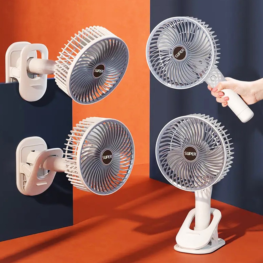 Portable multi-function fan Small personal cooler USB charging handheld fan