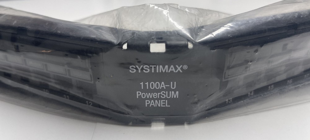 1-pk Commscope 760182923 Systimax 1100A-U-PS-24 PowerSUM Angled Patch Panel