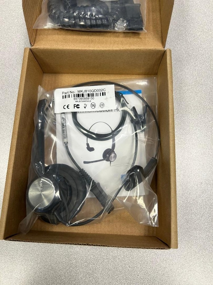 MKJ MKJ810QD002c Call Center Headset