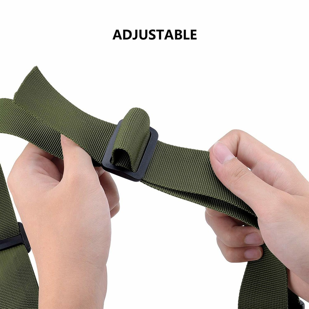 2 Point Gun Sling Shoulder Strap Trigger Snap with QD Swivel Mount Adjustable