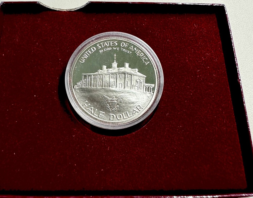 1982 S George Washington 90% Silver Half Dollar Proof w/ OGP