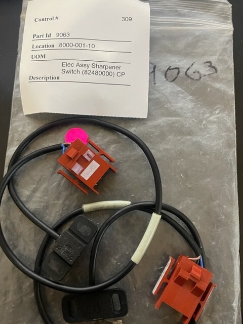 GERBER SWITCH,ASSY,SHARPENER,ELECTRIC  82480000  071841000