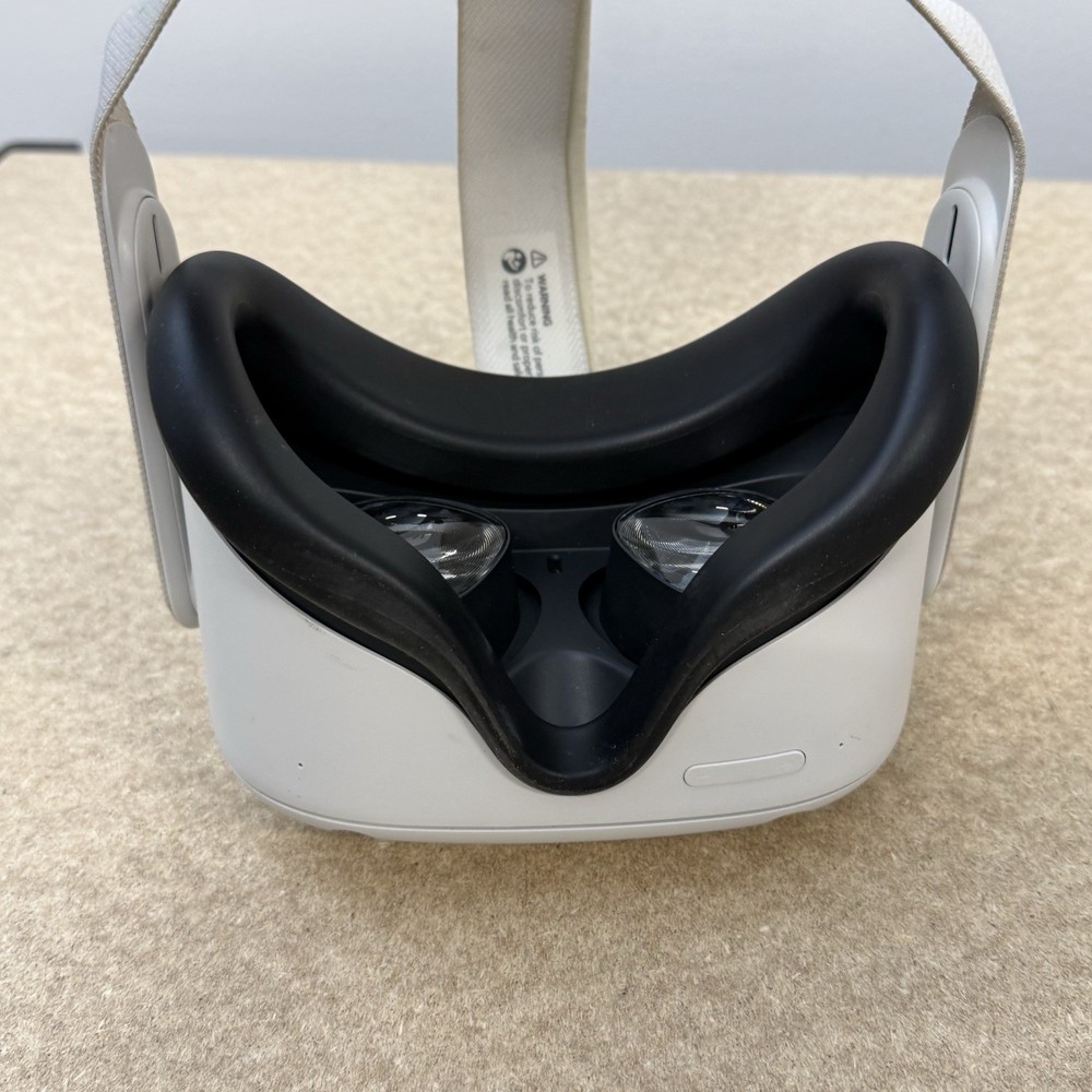 Oculus Quest 2 VR Headset 128GB w/ Controllers / Regular Strap - Tested Works