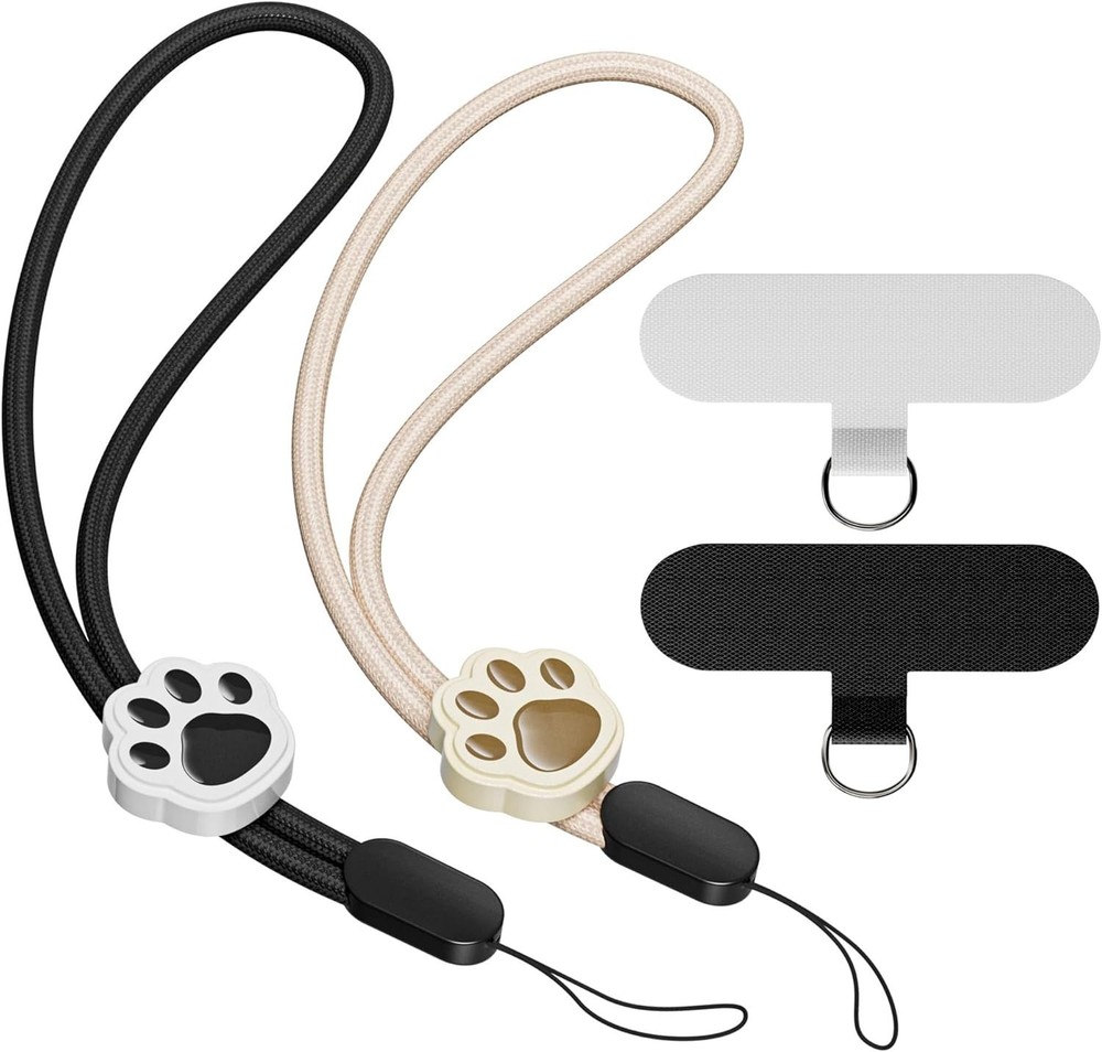 Adjustable Nylon Phone Lanyard - Stylish & Secure Wrist Strap for All Devices