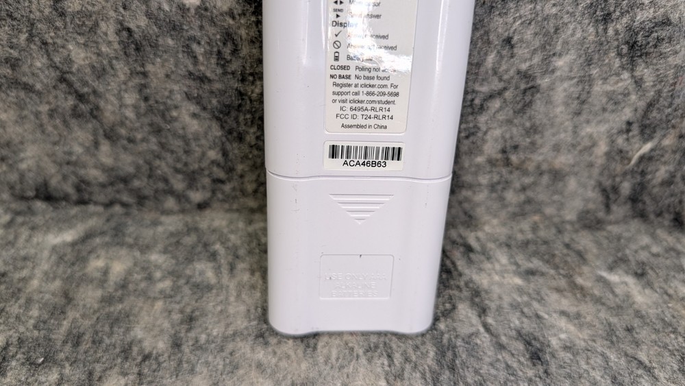 iClicker 2 Student Response Remote Tested Working Batteries Included 🔥Works🔥