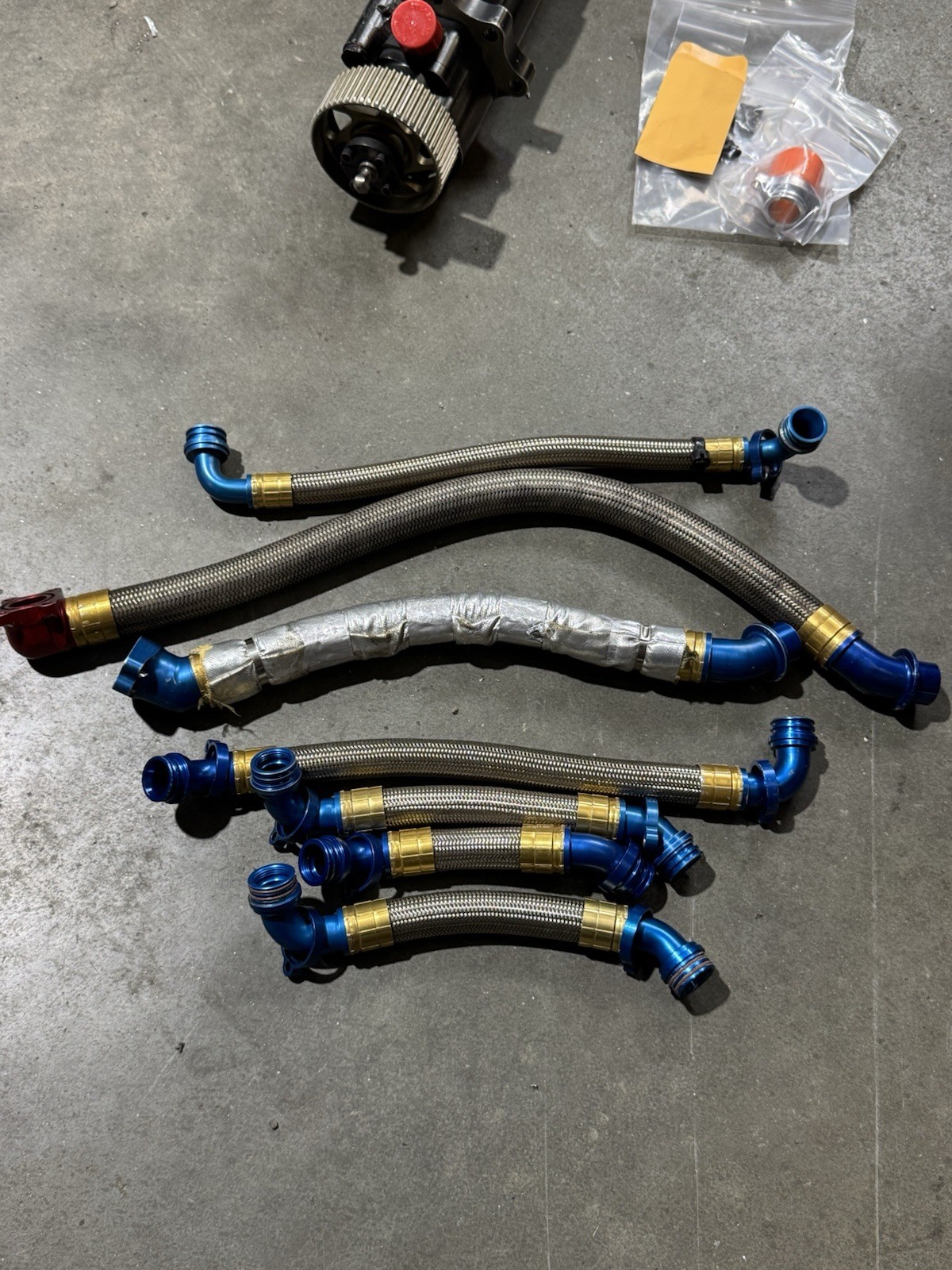 Auto Verdi 6 Stage NASCAR Dry sump Pump And Lines