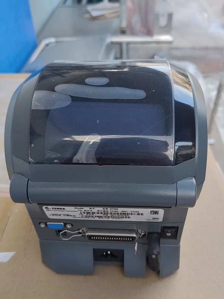 Zebra ZP450 Label Thermal Code Printer | USB, Serial, and Parallel Connectivity
