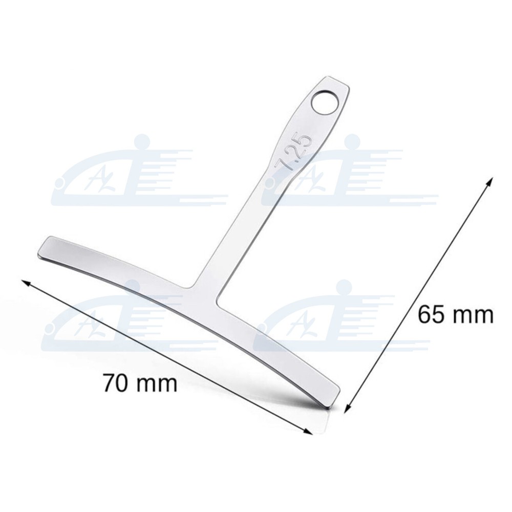 Guitar Bass Understring Radius Gauge String Action Ruler Fretboard Guard Tools