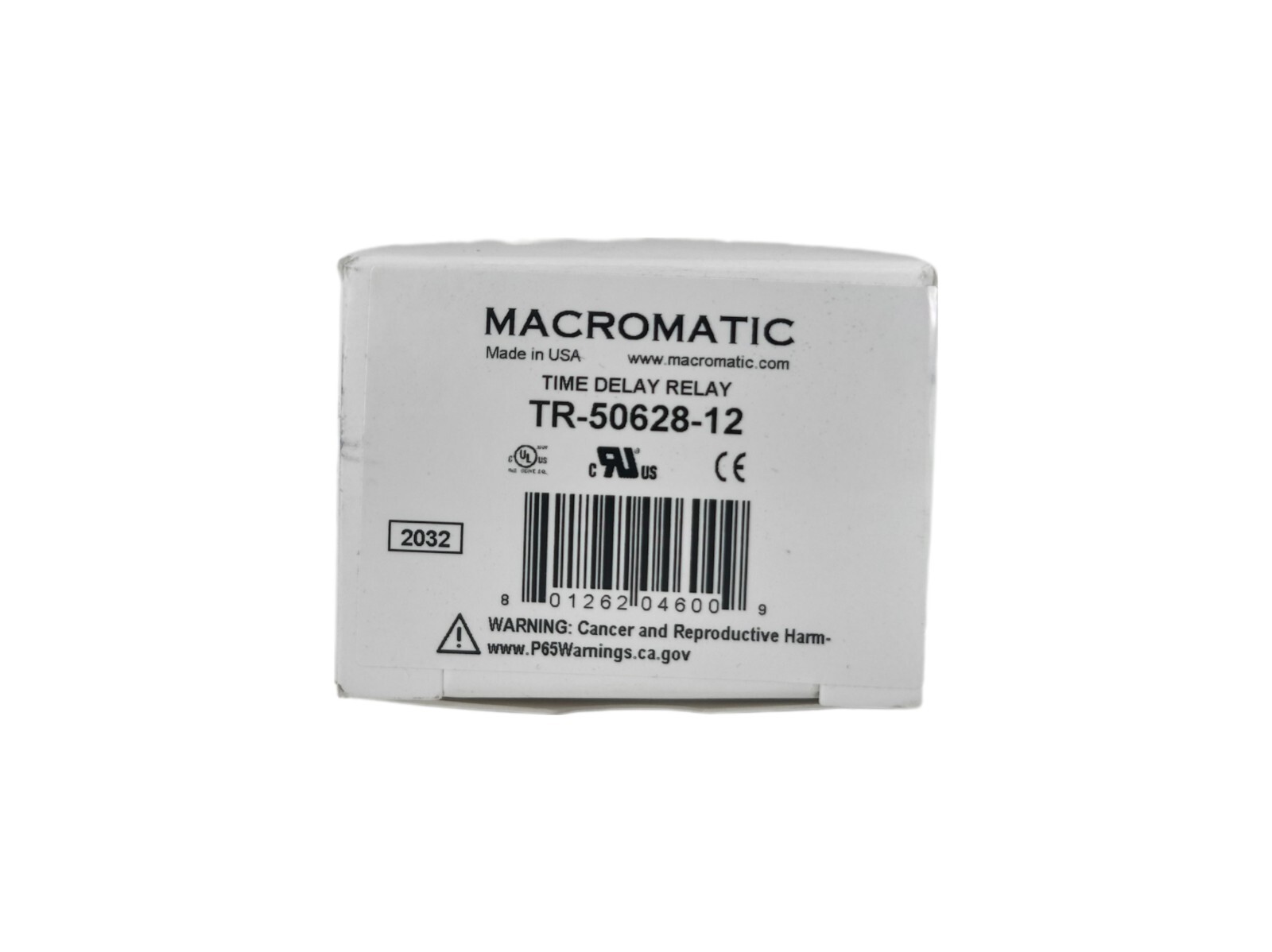 MACROMATIC TIME DELAY RELAY OFF DELAY 24 VAC/DC # TR-50628-12