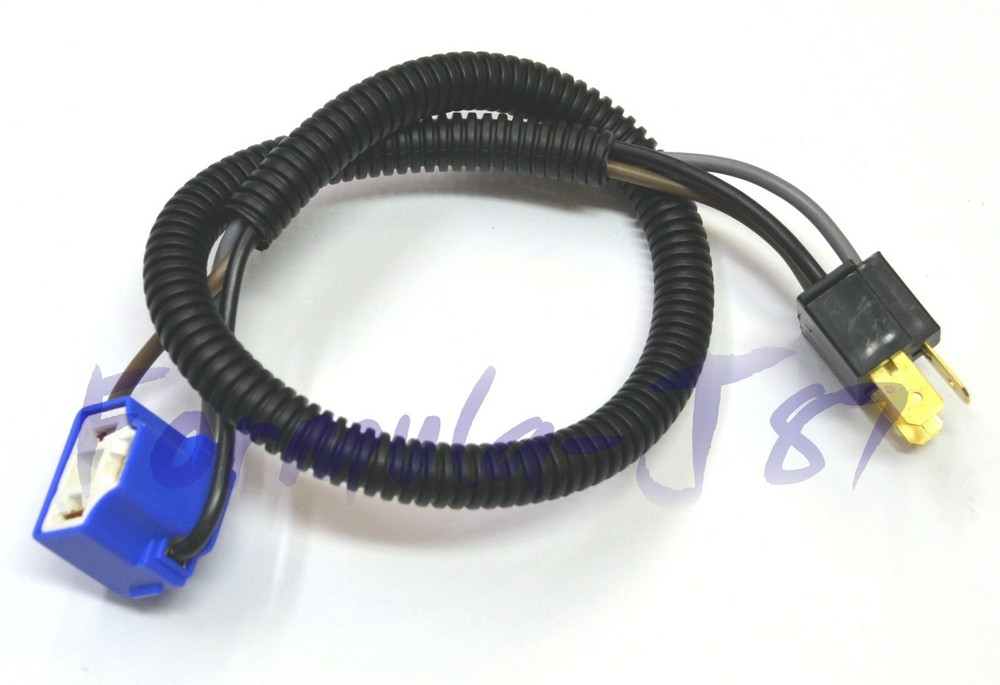 Extension Wire Ceramic A 9003 HB2 H4 Two Harness Head Light Bulb Socket Replace