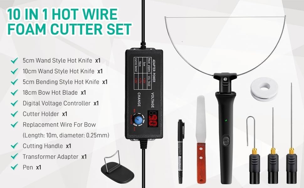 Electric Styrofoam Cutter - 22W Transformer