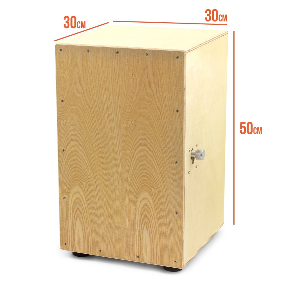 Natural Cajon Box Drum with Bag