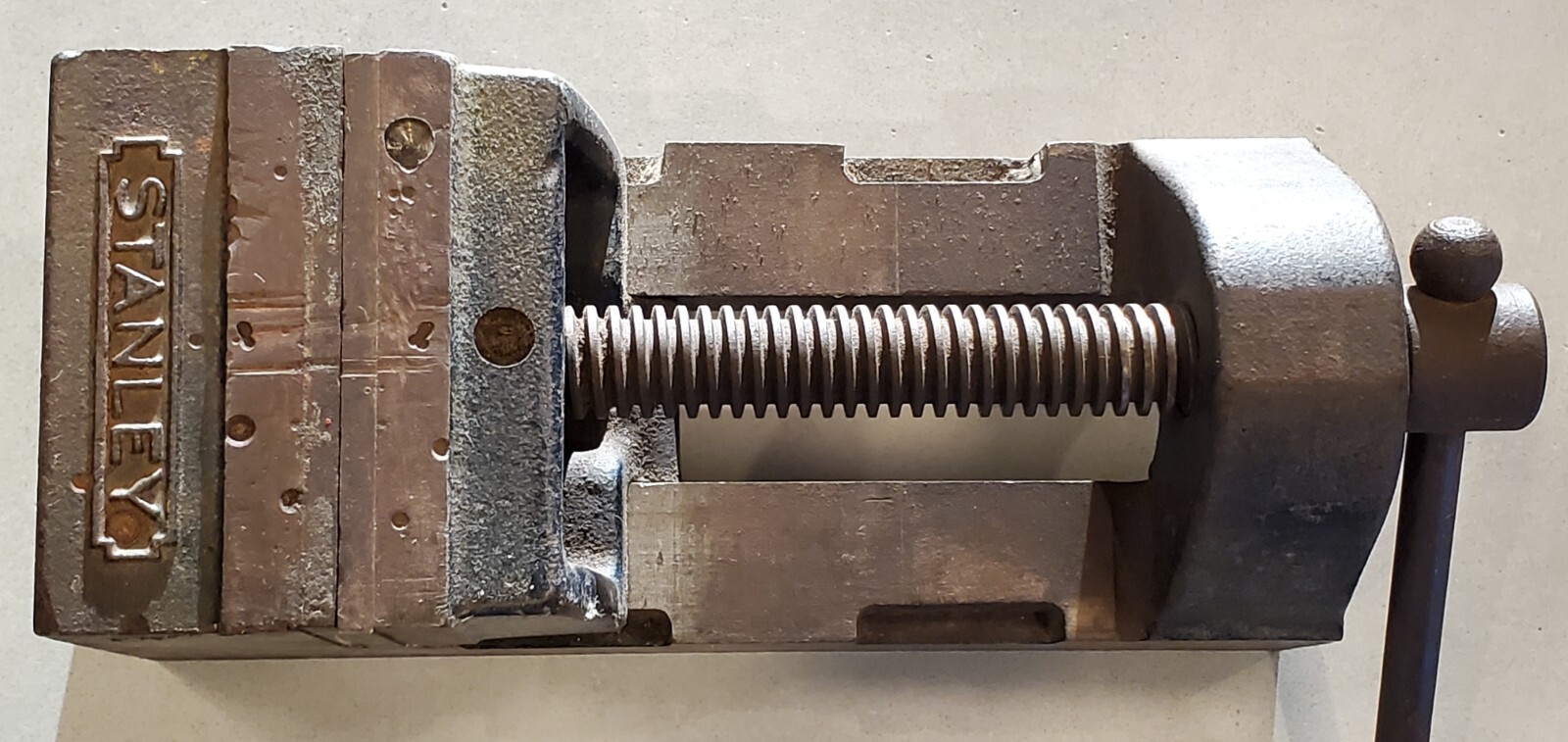 STANLEY No. 993A 3 in. Drill Press Machinist Vise. Vintage