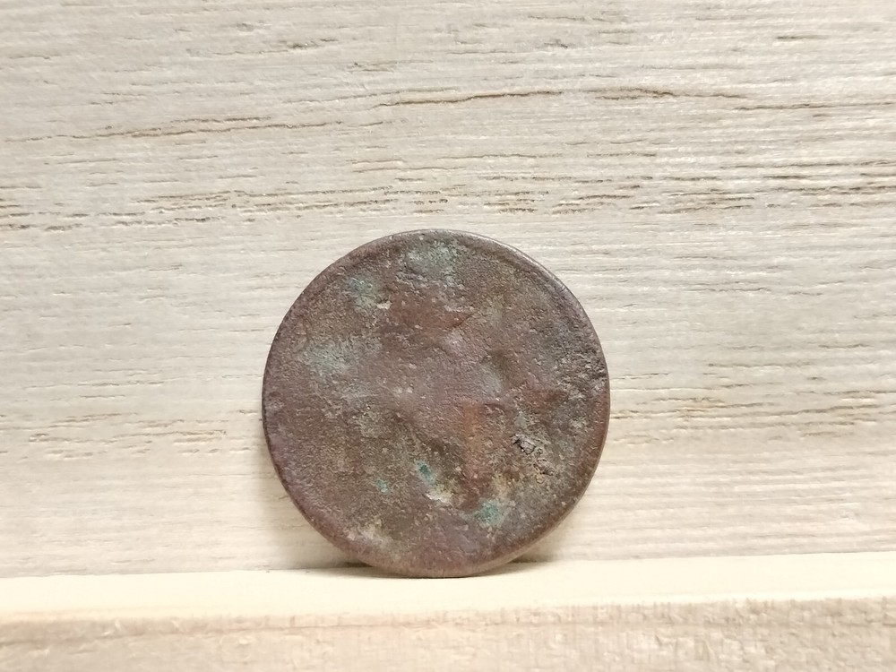 Colombia "MITAD" Token c. 1858