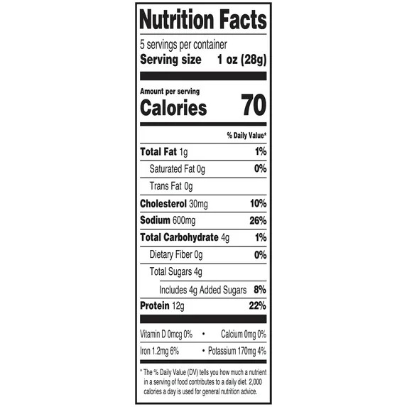 Great Value Original Beef Jerky, 5 oz