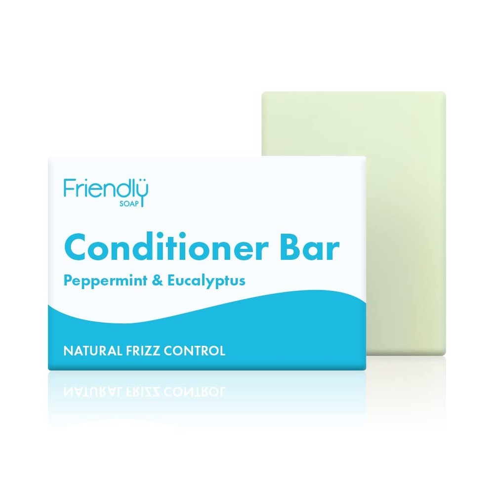 Friendly Soap Natural Peppermint & Eucalyptus Conditioner Bar 3.17 oz