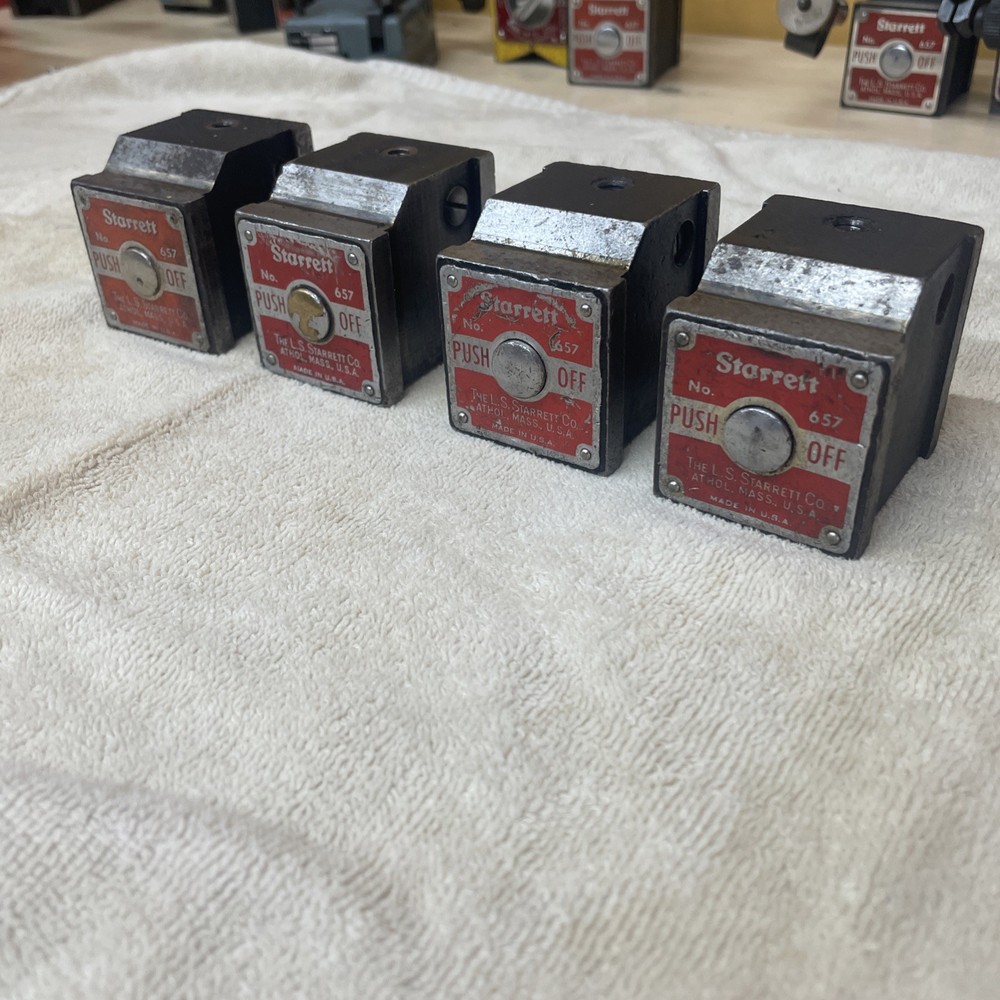 (1) Starrett No 657 Magnetic Base Only