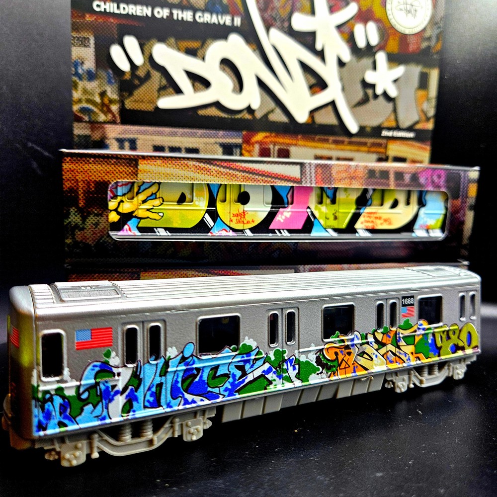 Official Dondi Graffiti Train (7" Double Sided) 2nd Edition