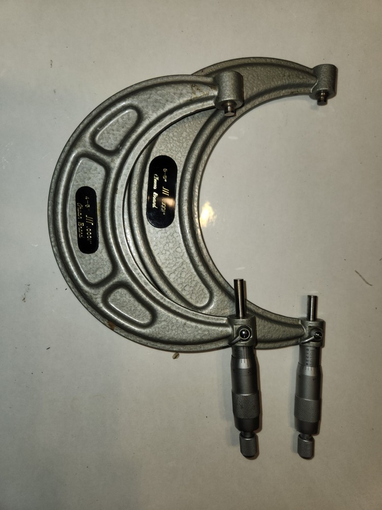 Micrometer Set  (2 pcs)  4"-5"   5"-6"