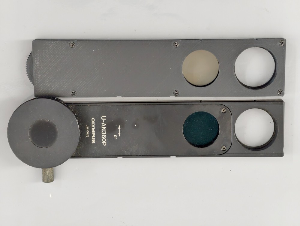 TMS Rotating Analyzer Polarizer for Olympus BX Microscopes U-AN360P Compatible