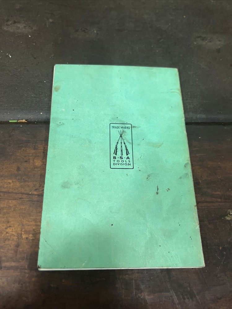 BSA Single Spindle Automatic Screw Machine Maintenance Manual Book 3rd Edition