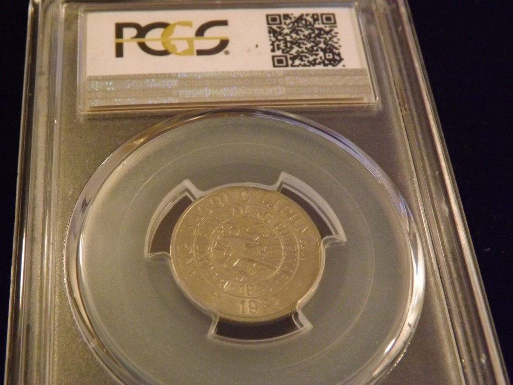 1982-BSP 25 Sen Philippines PCGS MS 63