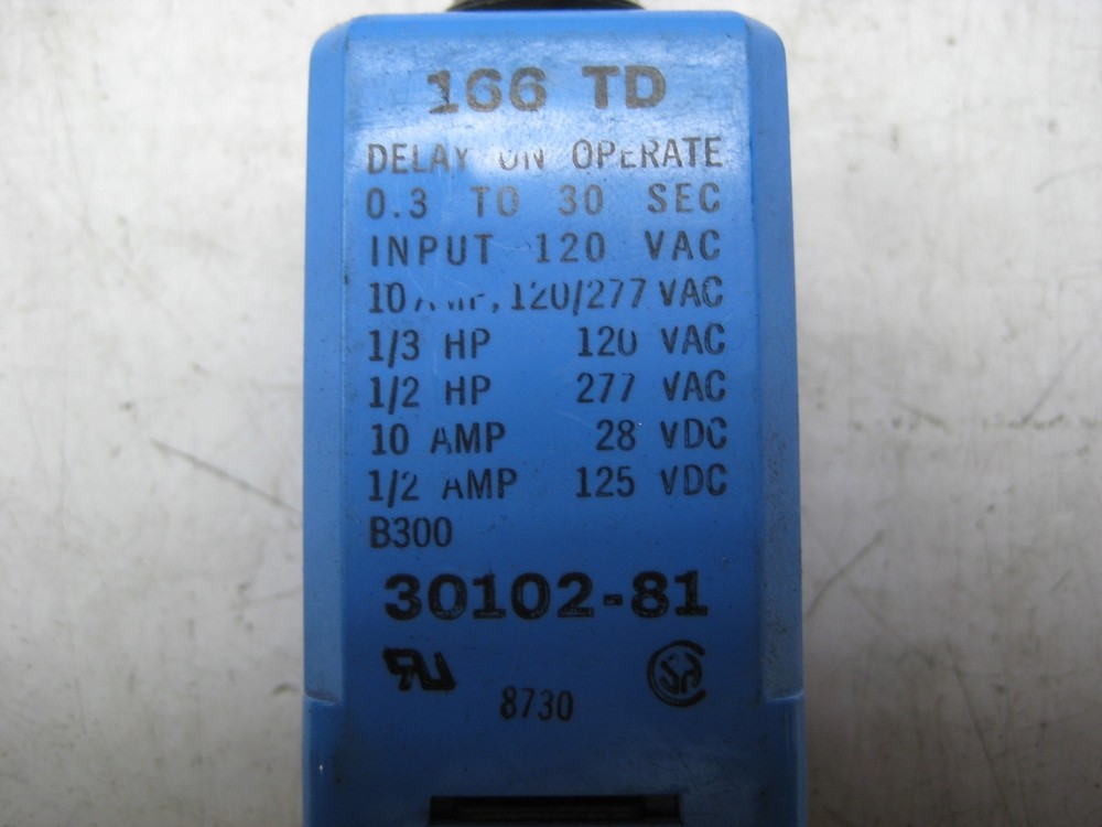 DELTROL 30102-81 TIMING RELAY UNMP