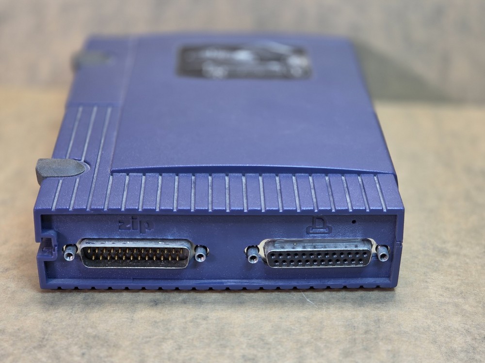 Iomega ZIP 100 External Parallel Port Drive (LPT Interface) No Power Adapter