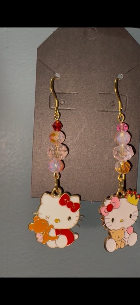beaded earrings handmade