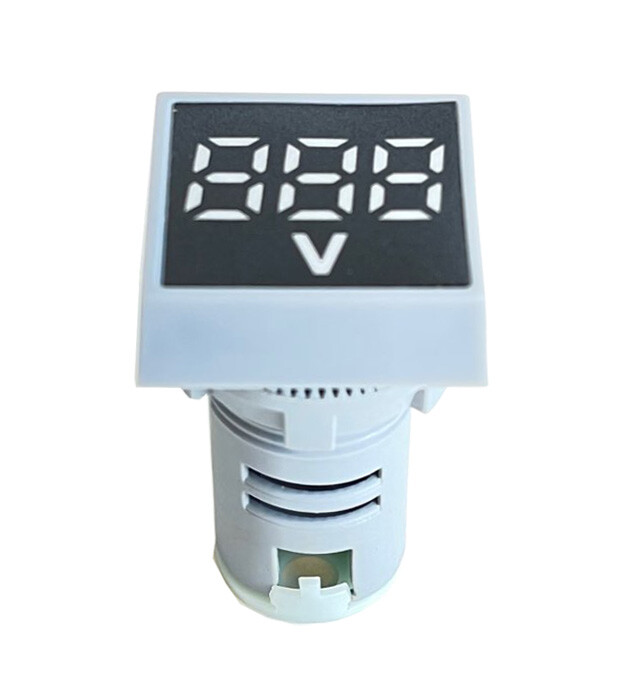 Digital Mini 22mm LED Display Volt Meter