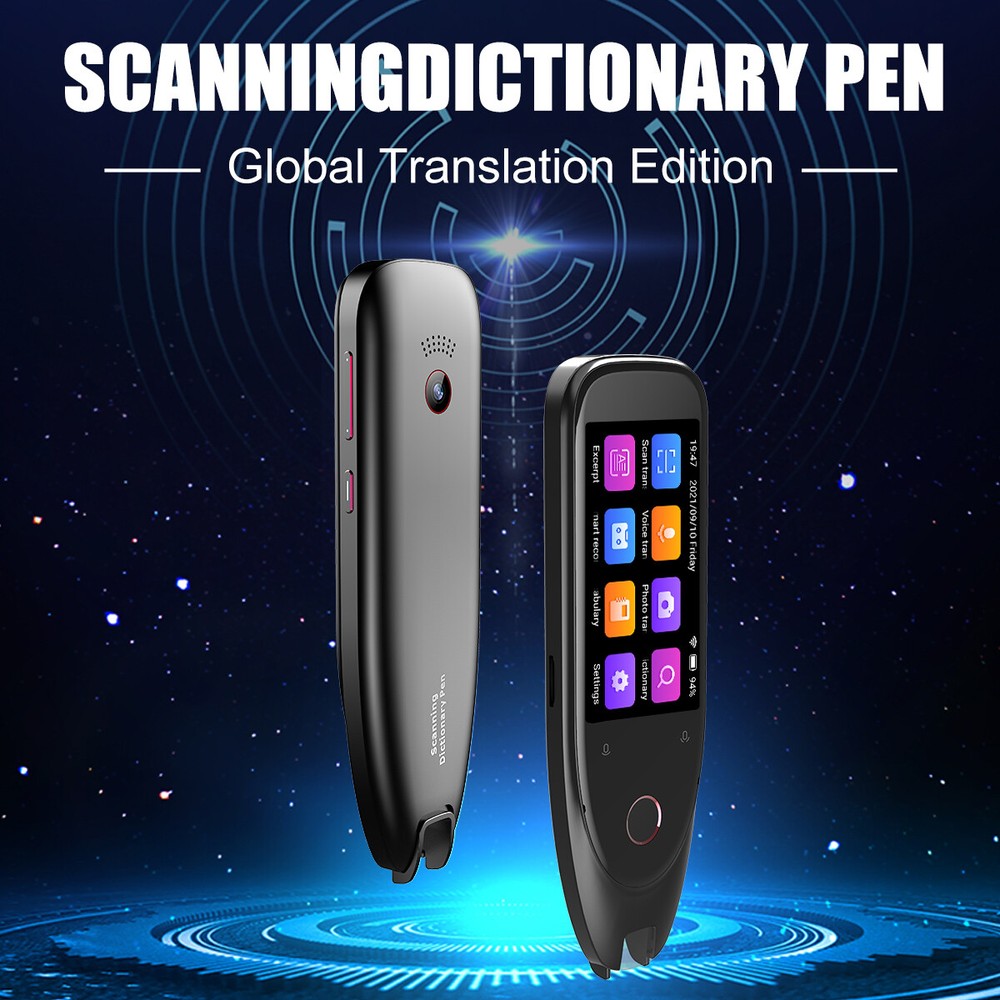 Smart Scan Translation Pen Camera Text Reading 112 Language Translator Device