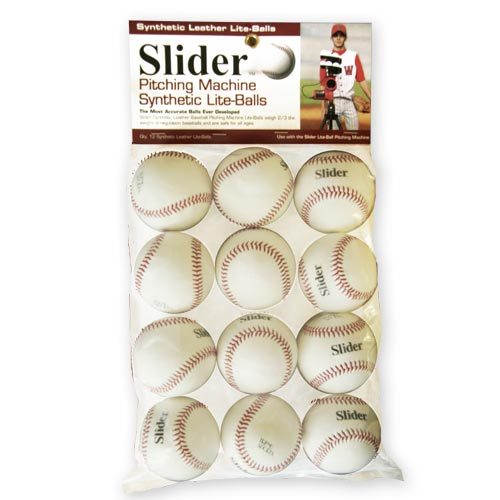 Heater Sports Slider Lite Synthetic Leather Pitching Machine Baseballs