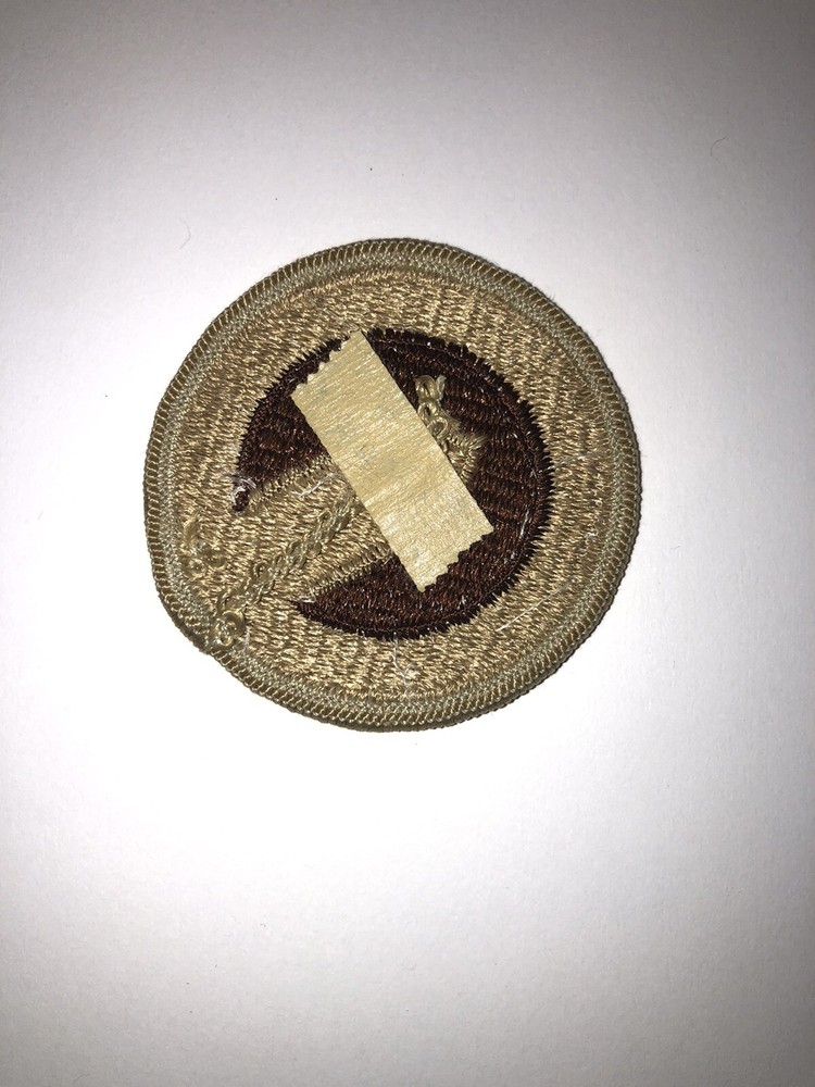 1st Logistics Command Desert Tan & Brown U.S. Army Shoulder Patch