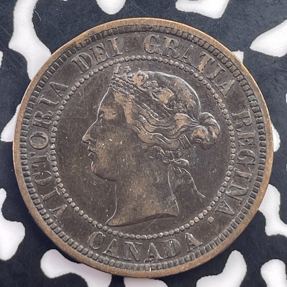 1882-H Canada Large Cent Lot#C4745 Nice!