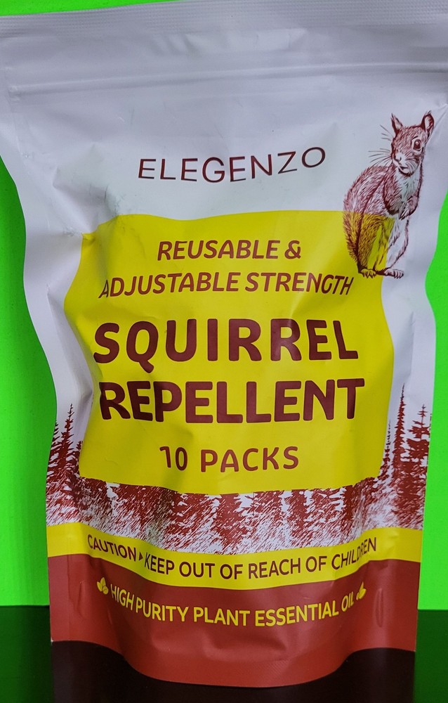 Squirrel be gone 10 Packs Plant Essential Oils