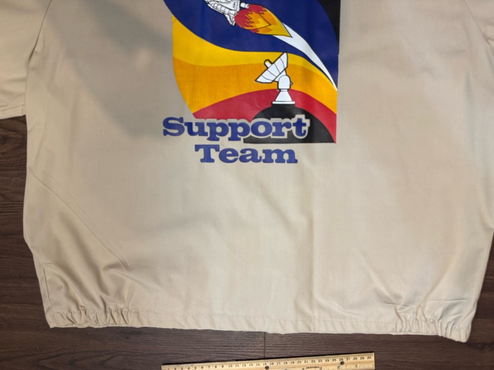 Vintage NASA Space Shuttle Jacket - DOD Shuttle Network- Shuttle Support Team