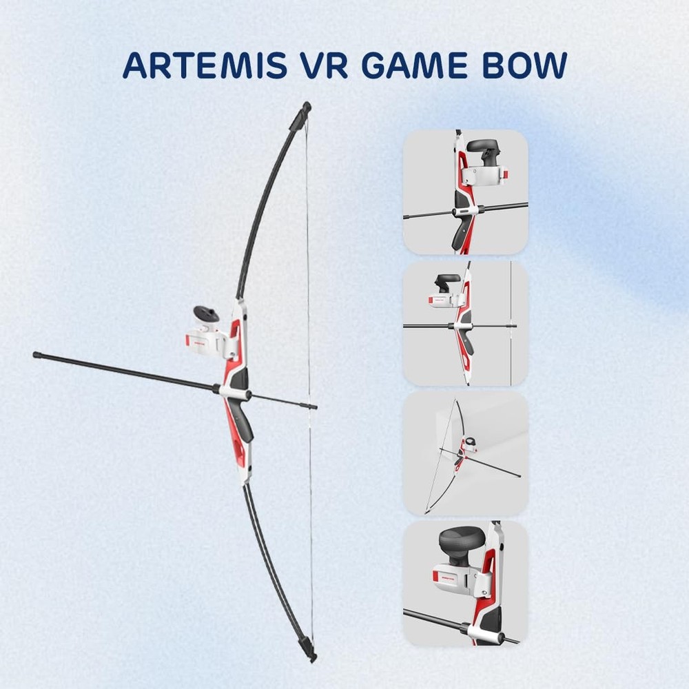 Artemis Smart Virtual Archery System Realistic Recurve Bow Arrow VR Training ...
