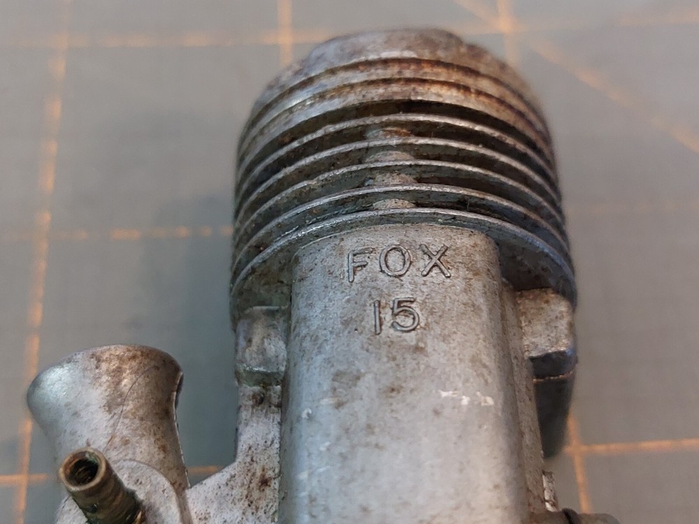 Vintage Fox 15 Nitro Engine RC Airplane BBB