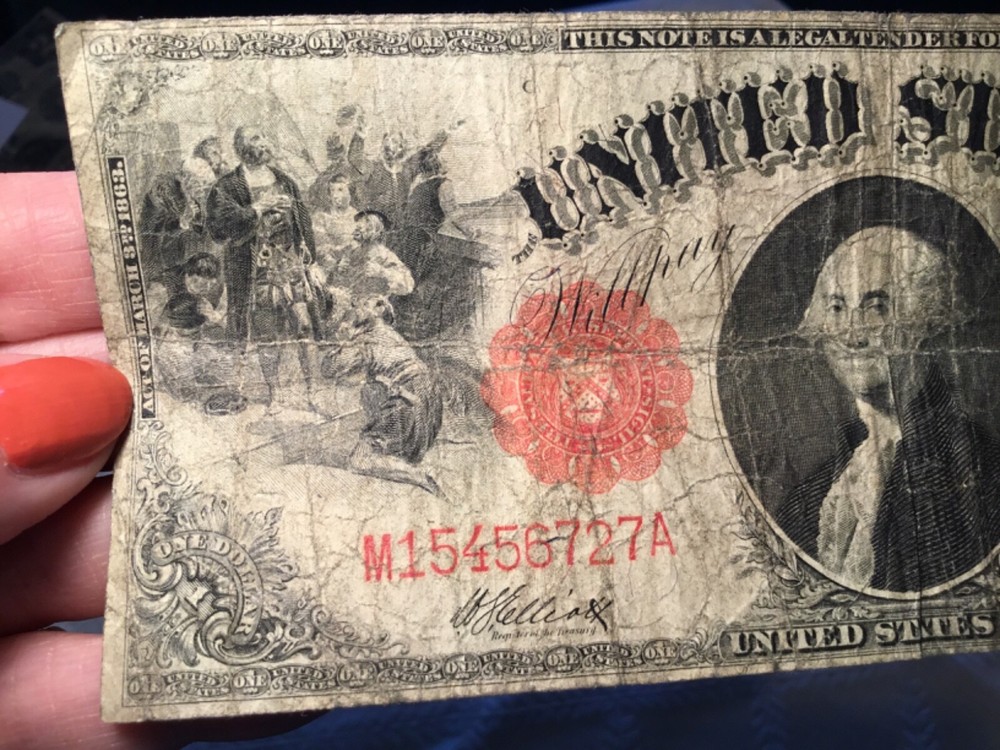 Series 1917 $1 Dollar Bill