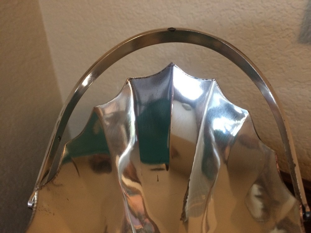 Silver Plated Candy Dish with swing handle