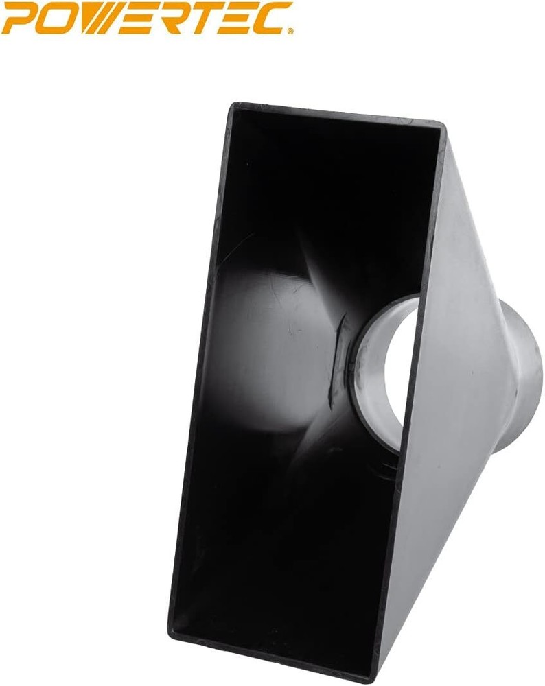 POWERTEC 70151 Dust Hood Rectangular Shape, Funneled 4-Inch Fitting By...