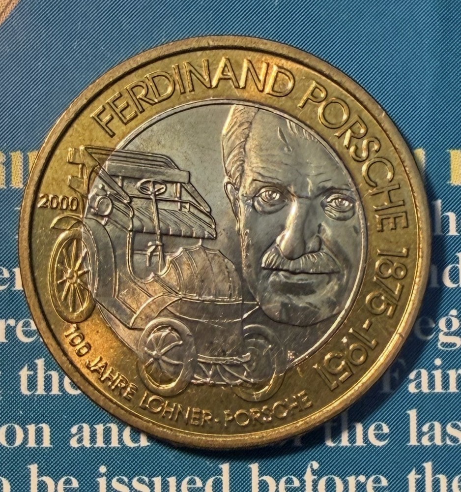 Austria 50 Schilling 2000 Ferdinand Porsche