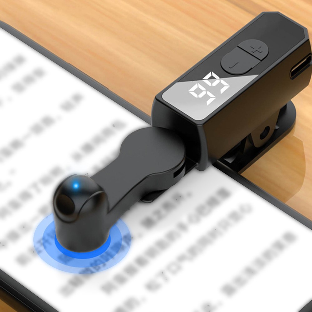 107 Speed Rechargeable Clicker 99CPS Spatial Mapping Zero Noise Phone Tapper