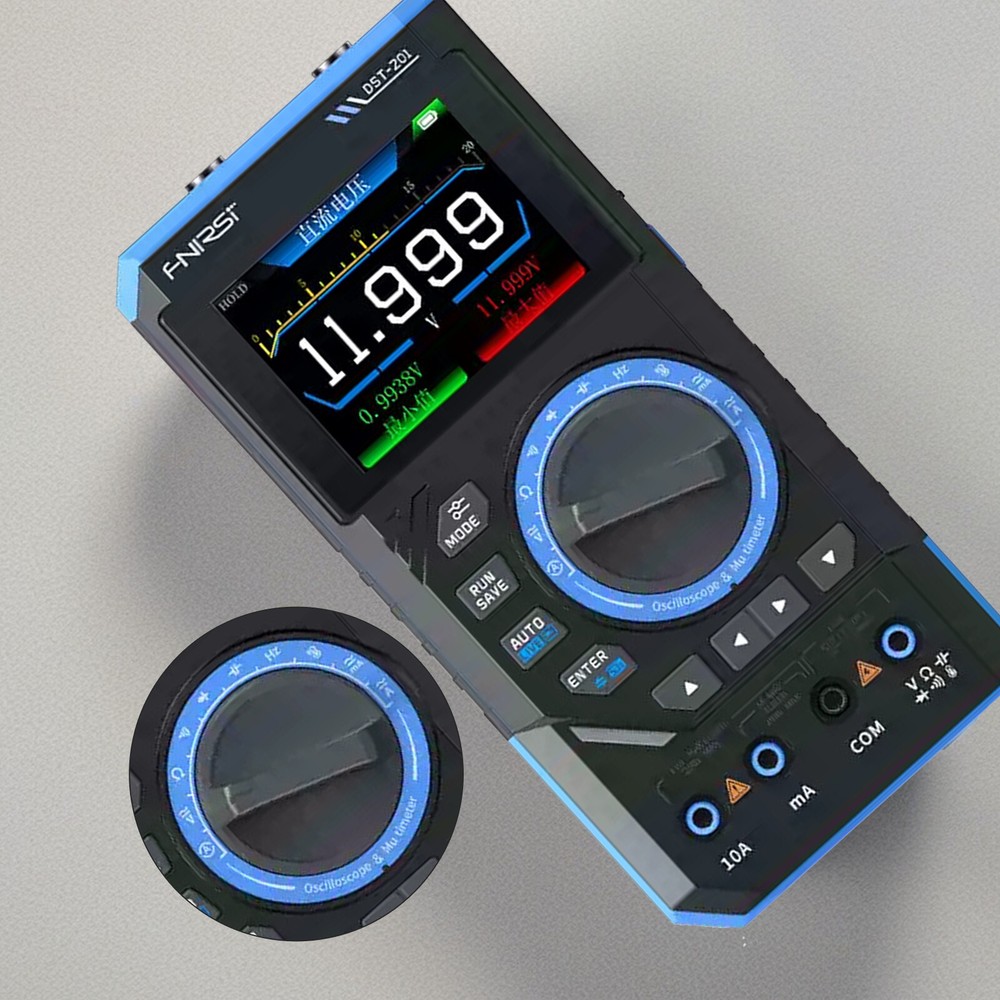 3 In 1 FNIRSI DST210 Digital Oscilloscope Multimeter Function Signal Generator