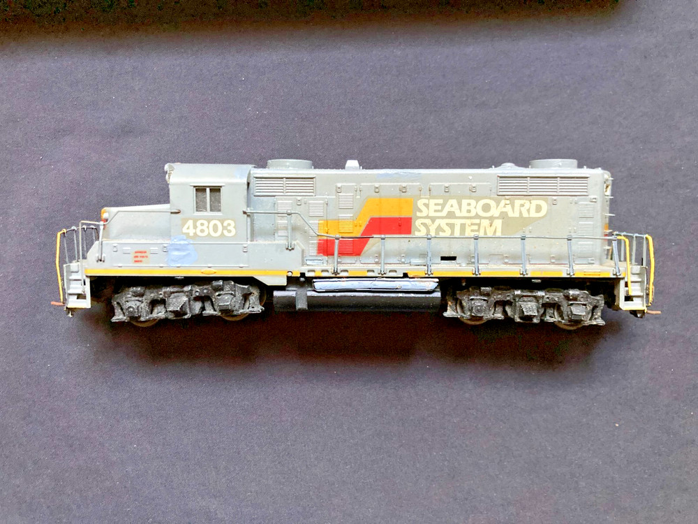 Train HO Scale SEABOARD SYSTEMS Engine 4803 (UNKNOWN BRAND)