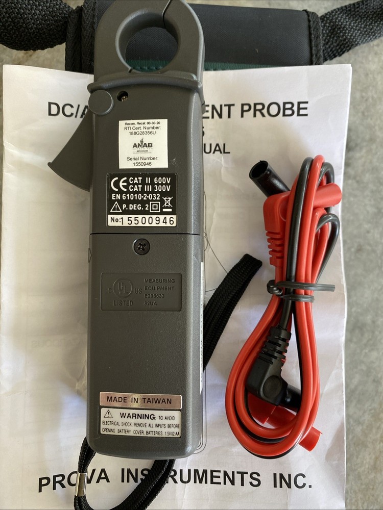 Prova DC/AC mA Current Probe Model 15