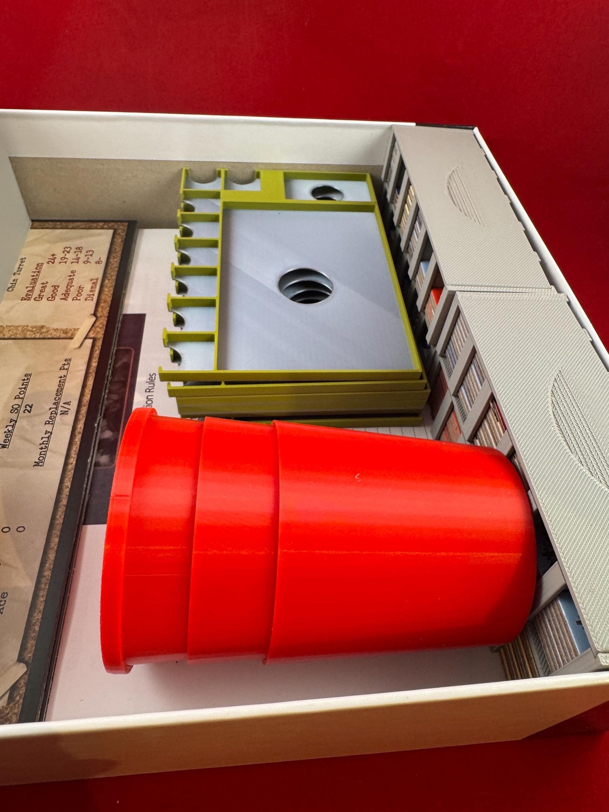 B17 Leader Compatible Game Organizer and Aircraft Trays