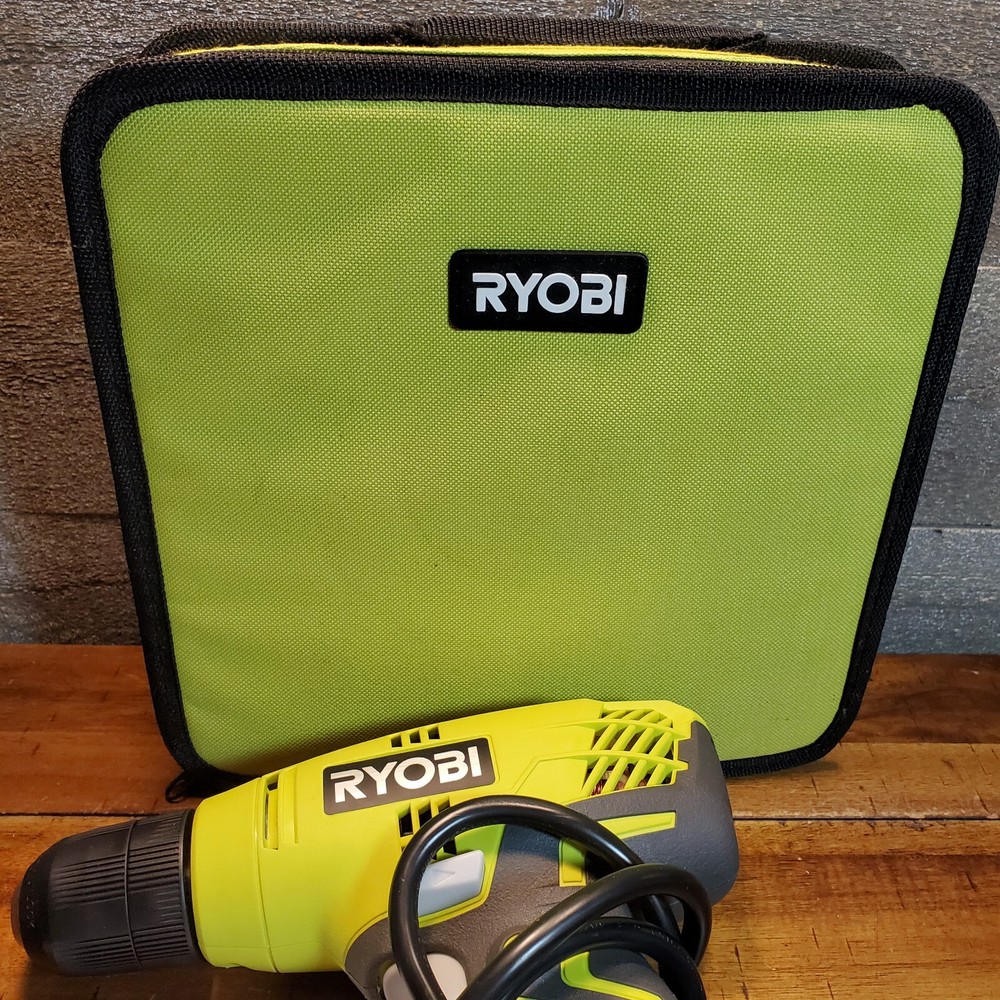 RYOBI D43K Variable Speed Drill 3/8 Inch 5.5 Amp Motor With Bag