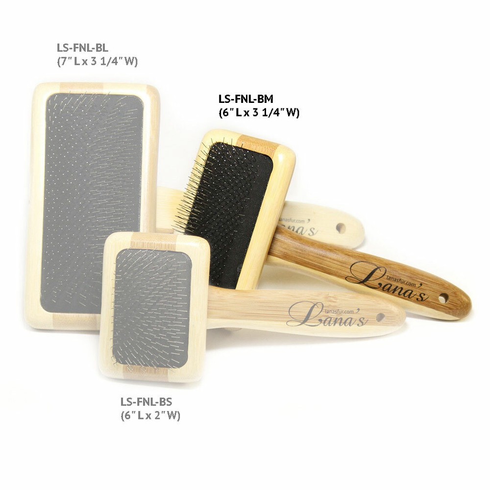 Lana’s Bamboo Fur Brush - Medium